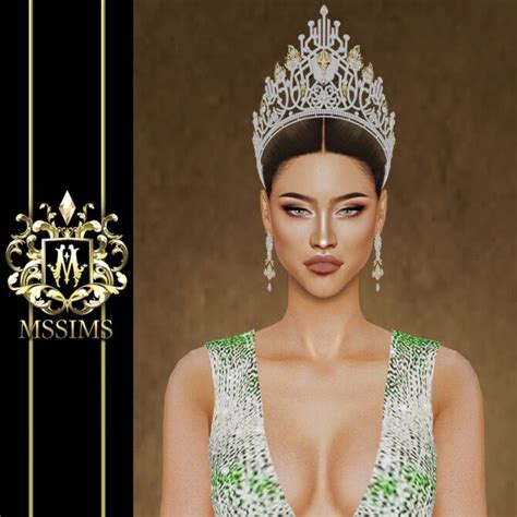 MISS THAILAND 2022 CROWN At MSSIMS In 2024 Best Sims Thailand Miss