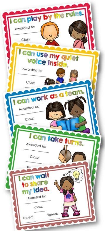 Classroom Manners And Classroom Awards Bundle Art Classroom Management Classroom Awards