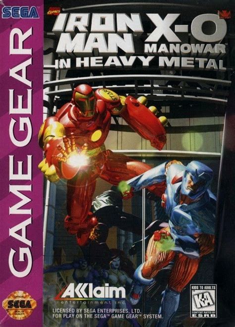 Iron Manx O Manowar In Heavy Metal Para Game Gear 1996