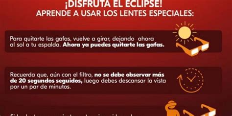 Recomendaciones Para Disfrutar Del Eclipse Solar Anular Y Preservar Su