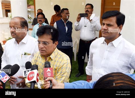 New Delhi India May 12 Bjp Leaders Kirit Somaiya C And Gopal