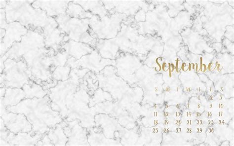 FREE September Desktop Wallpaper - Beauty and the Chic | Marble desktop ...