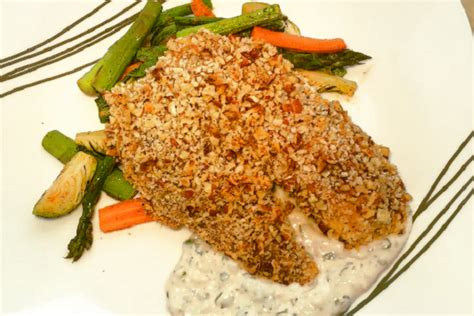 Pecan Crusted Tilapia Mgk0117 Tf Marias Gourmet Kitchen