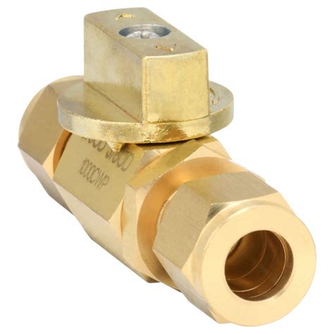 In Brass Manual Two Way Ball Valve Wmn G Bvrm Y Grainger