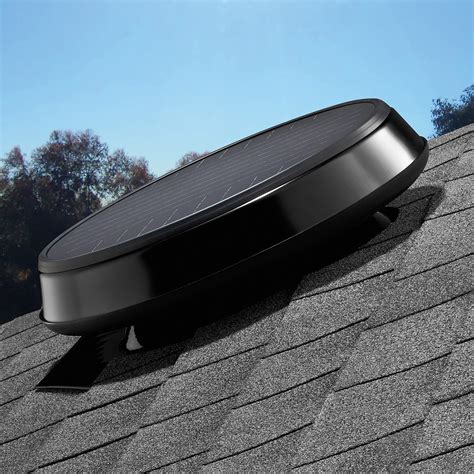 35 Watt Solar-Powered Attic Fan, Roof Mount - Solatube Shop