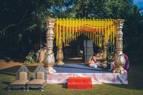 Best South Indian Mandaps For An Outdoor Wedding Wedmegood Wedding