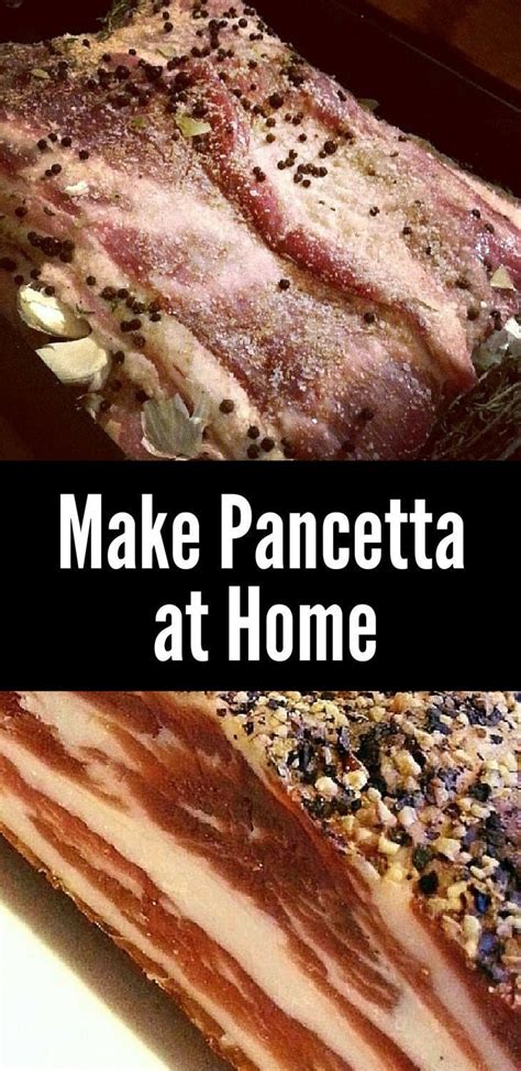 Its Super Simple How To Make Pancetta At Home Video Included