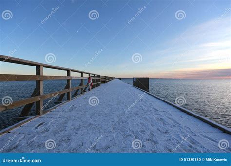 Kalmar sweden bridge stock photo. Image of goal, winter - 51380180