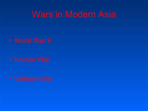 Asia after world war ii | PPT