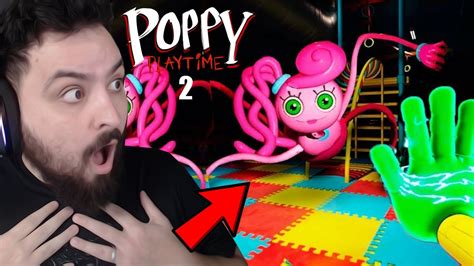 JOGANDO O NOVO POPPY PLAYTIME 2 FINALMENTE JOGO INCRÍVEL Poppy