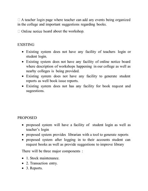 Library Management System Synopsis Pdf