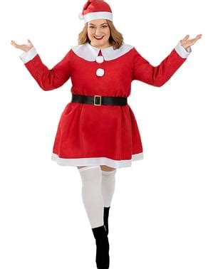 Fun Costumes Disfraz De Santa Claus Sweetie Para Mujer De Talla Grande