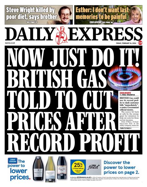 daily express logo  christiana shepherd blog