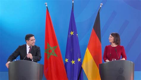 Sahara Lallemagne Consid Re Le Plan Marocain Dautonomie Comme Une