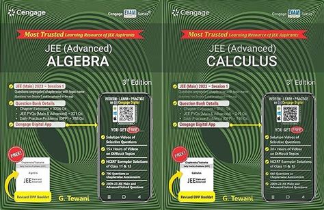 Buy Cengage Jee Advanced Algebra Calculus With Free Online