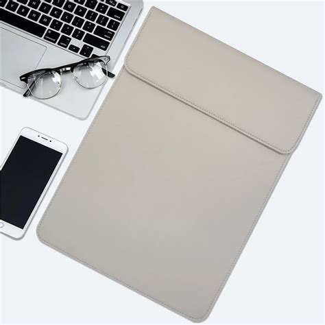 Portable PU Leather Laptop Sleeve Notebook Bag For Macbook Air Pro 11