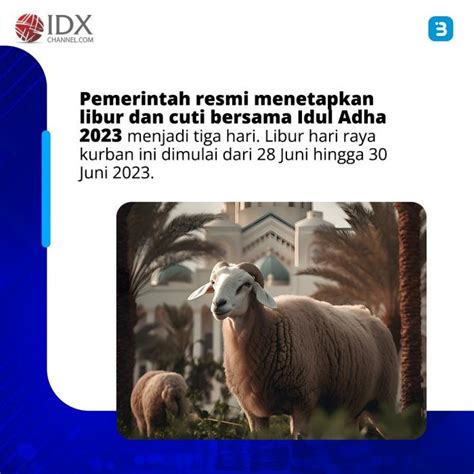 Resmi Libur Cuti Bersama Idul Adha 28 30 Juni