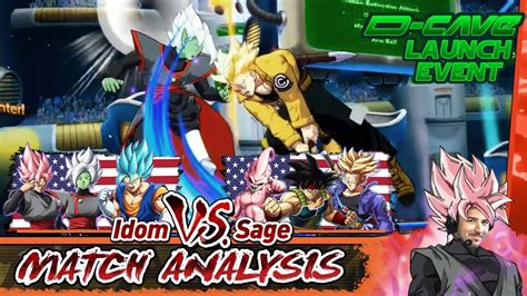 DBFZ Match Analysis D Cave Launch Event Idom Vs Sage YouTube