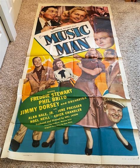 Music Man (1948) – Original Three Sheet Movie Poster - Hollywood Movie ...