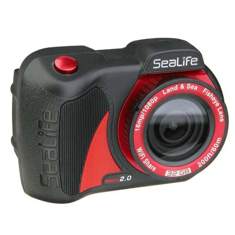 SeaLife Micro HD 2 0 32GB WiFi 16mp Camera Dive Shop Online UK