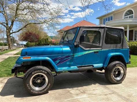 1994 Jeep Wrangler Splash Edition 155769 Miles 155769 Miles Navajo