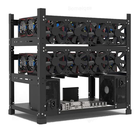 Buy Mining Rig Frame For 12GPU Steel Open Air Miner Mining Frame Rig