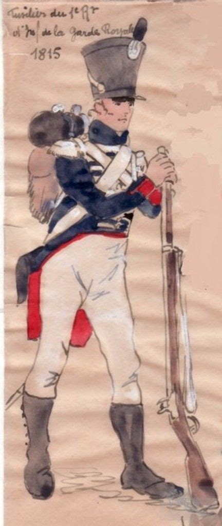 Fusilier Du Er R Giment D Infanterie De La Garde Royale Imp Riale