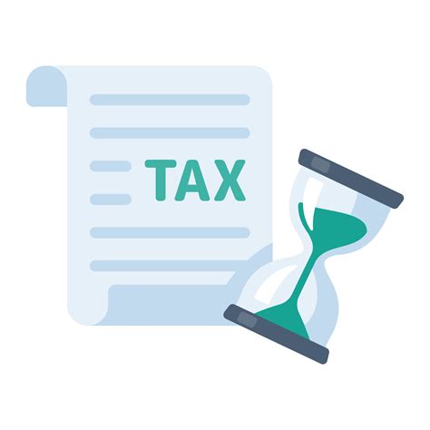 Tax Document Icon Tax Filing Documents With Hourglass Png