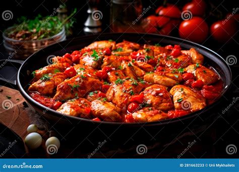 Italian Comfort Pollo Alla Cacciatora Savory Chicken Simmered In A