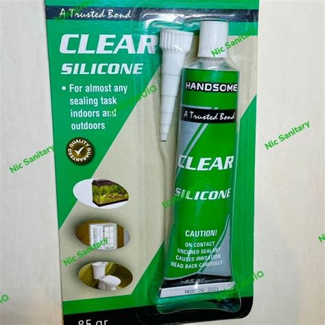 Jual Lem Silicone Sealant Gram Handsome Lem Kaca Silikon Odol