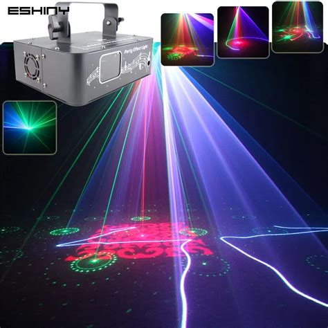 Eshiny Mw Rgb Laser Beam Rg Patterns In Stage Disco Light Dj