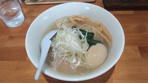 『特製貝出汁中華そば塩¥1000 』中華そば 芳のレビュー ラーメンデータベース