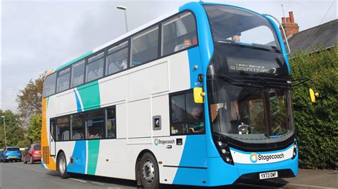 Stagecoach ADL Enviro 400 MMC 11673 YX73 OWF YouTube