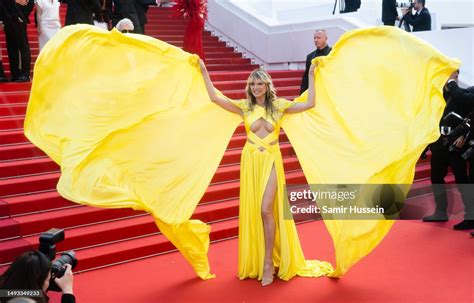 Heidi Klum Attends The La Passion De Dodin Bouffant Red Carpet