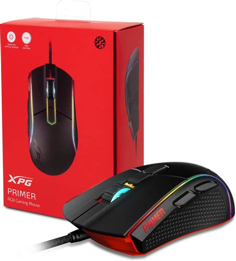 Amazon XPG Primer Wired RGB Gaming Mouse 12000 DPI Mechanical