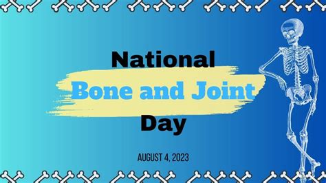 National Bone And Joint Day Spreading Awareness On Silent Disease