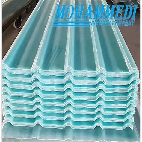 Fibreglass Powder Coated Transparent Fiberglass Sheet Thickness Mm