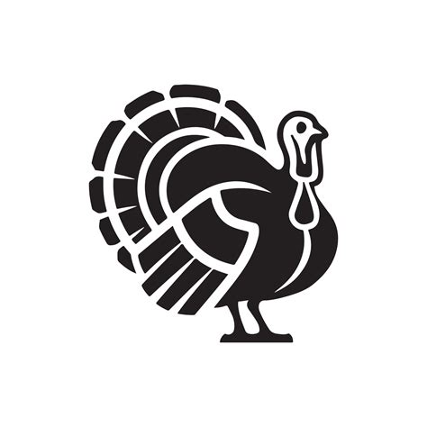 turkey illustration logo design style 47544026 Vector Art at Vecteezy