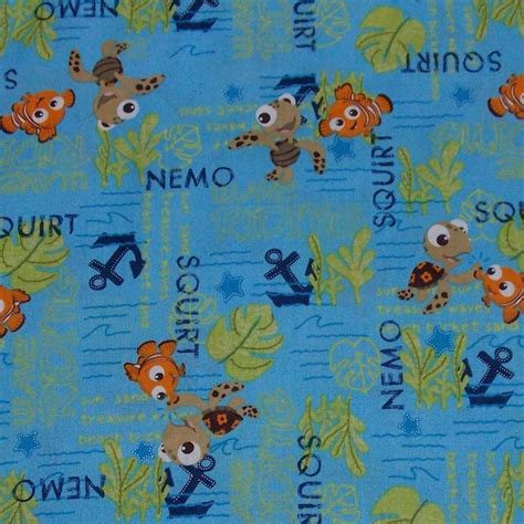 Disneys Finding Nemo Fabric By The Yard