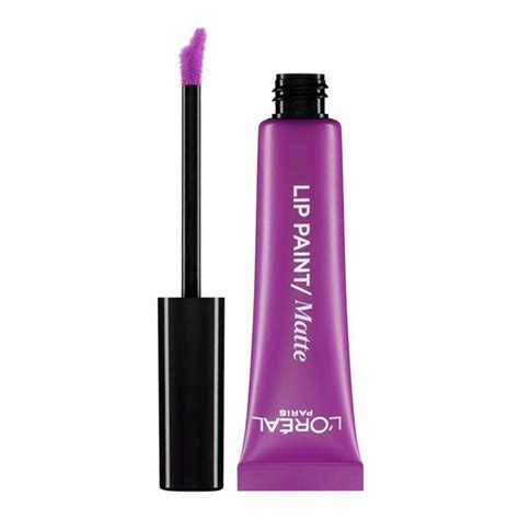 Buy Loreal Infallible Lip Paint 207 Withering Purple Online At Chemist