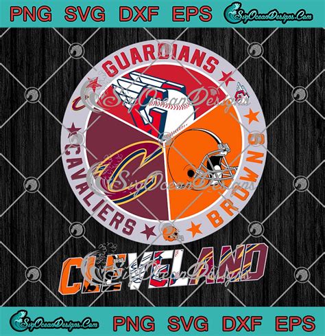 Cleveland Guardians Svg Cleveland Browns Svg Cleveland Cavaliers Champions 2023 Svg Png Eps