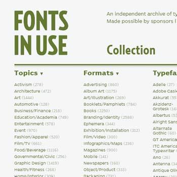 Fonts In Use Una Colecci N De Usos Tipogr Ficos Reales Giveevig