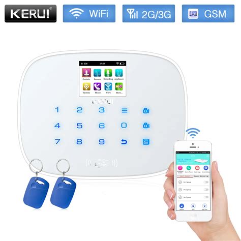 Aliexpress Buy KERUI W193 3G WiFi GSM RFID Card Touch Screen