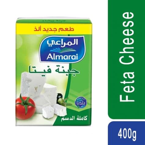 Buy Almarai Full Cream Feta Cheese 400 G Delivered By Taw9eel Fast