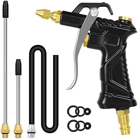 Industrial Air Blow Gun With Brass Adjustable Air Nozzle And 3 Air