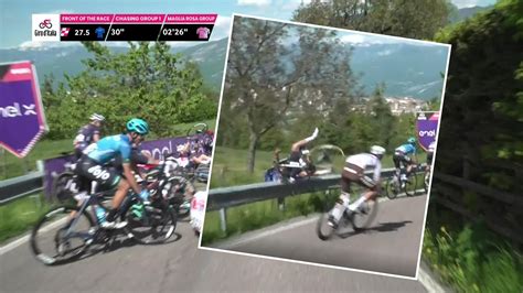 Remco Evenepoel Flung Onto Barriers In Big Crash On Stage At Giro D