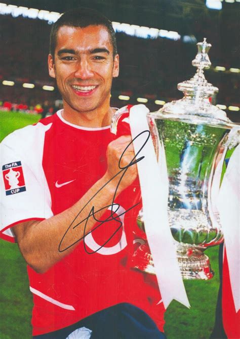 At Auction Football Giovanni Van Bronckhorst Signed 12x8 Inch Arsenal