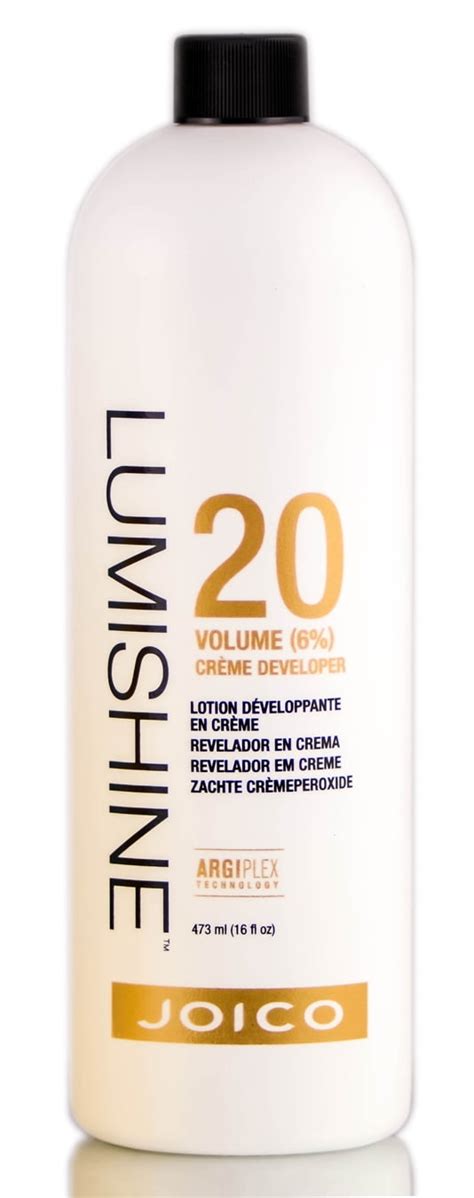 Joico Lumishine 20 Volume 6 Developer 16 Oz Pack Of 1 With Sleek Comb