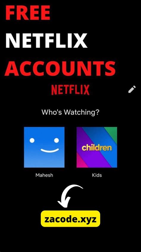 Free Netflix Accounts And Passwords