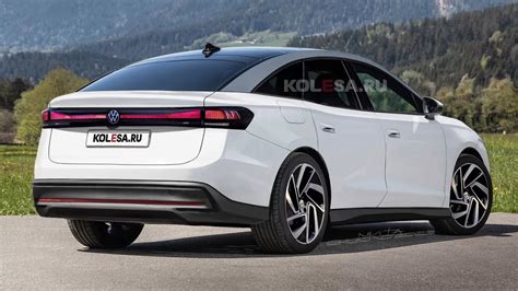 Volkswagen Id Renderbilder Zeigen Den Elektrischen Vw Passat